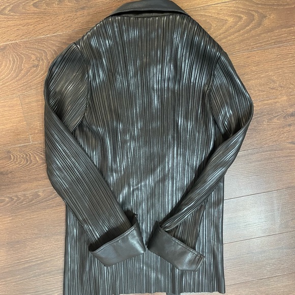 Nanushka Black long sleeve shirt/jacket - Picture 2 of 7